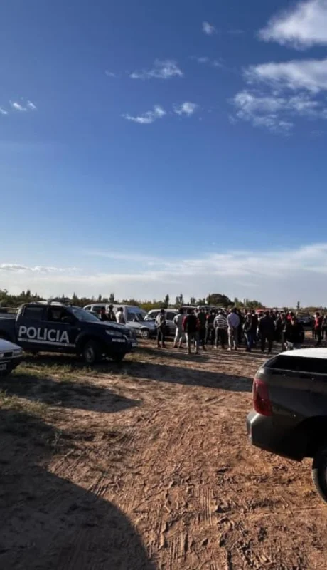 Carrera de galgos clandestinas/ Fuente: Ministerio de Seguridad