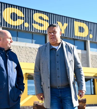 Ricardo Sastre, presidente de Deportivo Madryn, habló de su relación con Tapia y Toviggino.