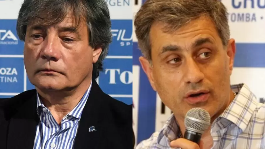 Chapini y Mansur, presidente y vice, respectivamente, de Godoy Cruz.