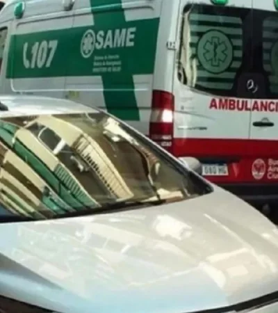 Los médicos del SAME realizaron maniobras de reanimación cardiopulmonar y trasladaron al pequeño al Hospital Teodoro Álvarez.