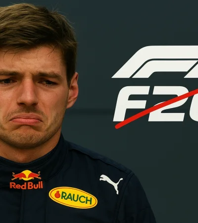Verstappen no esta feliz