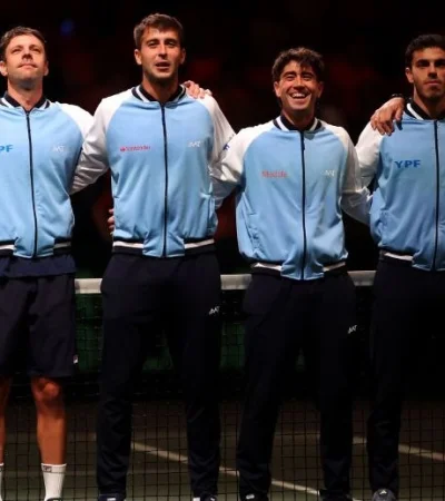El equipo argentino de la Davis