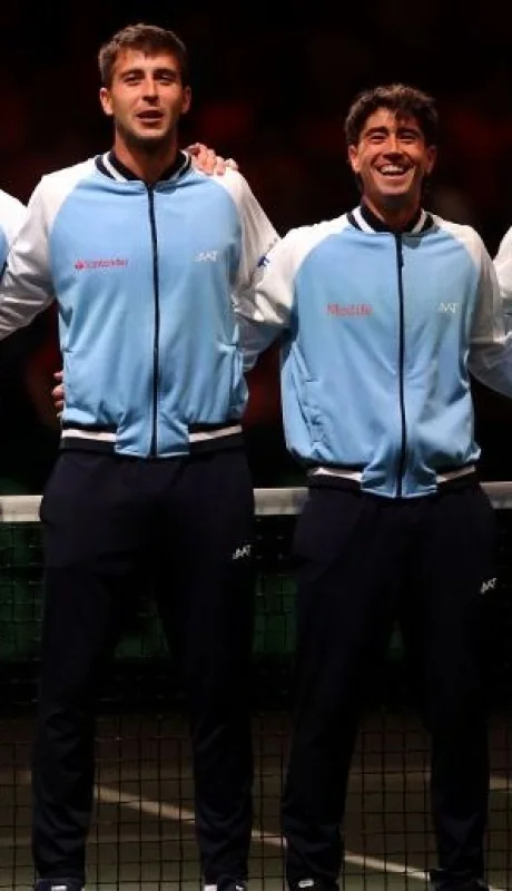 El equipo argentino de la Davis