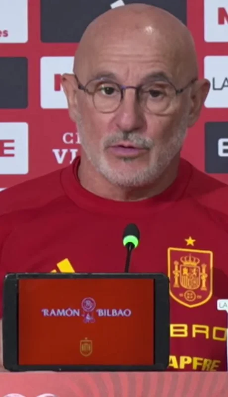 El entrenador de España luego de la clasificación