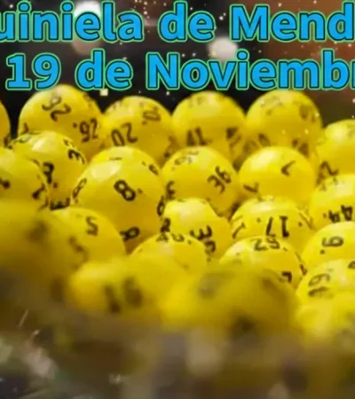 Quiniela de Mendoza del 19 de noviembre