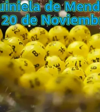Quiniela de Mendoza del 20 de noviembre