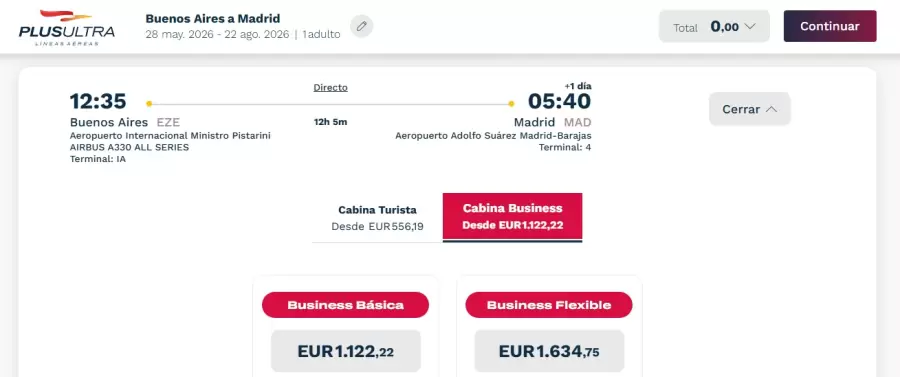 Buenos Aires- Madrid