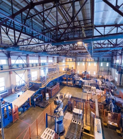 Actividad industrial en baja