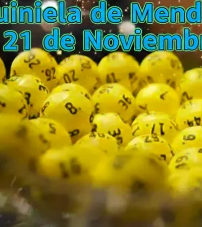 Quiniela de Mendoza del 21 de noviembre