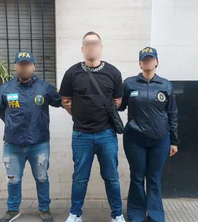 Alerta roja en acción: así capturaron en Flores a un narco vinculado a una megacausa internacional.