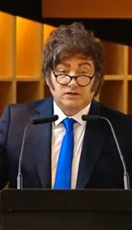 El presidente Milei habló en una visita a la Corporación América. Foto: web