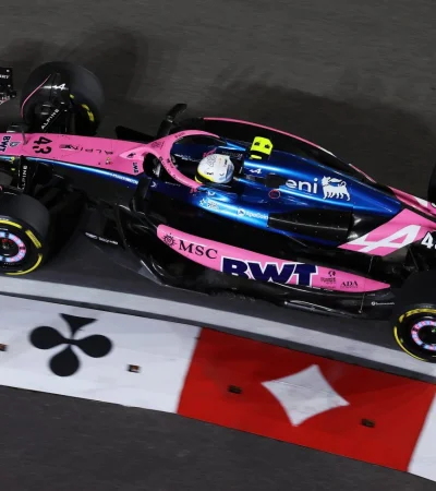 Colapinto en el Gran Premio de Las Vegas.