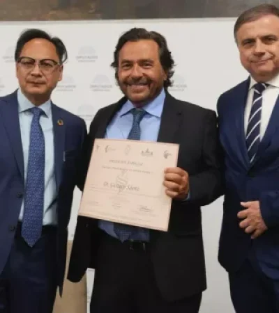 Sáenz con diputados