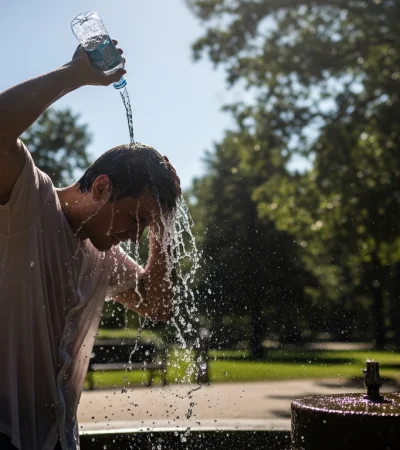 Ola de calor en Mendoza.