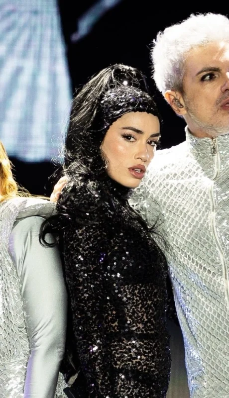 Lali sorprendió en el show de Miranda!