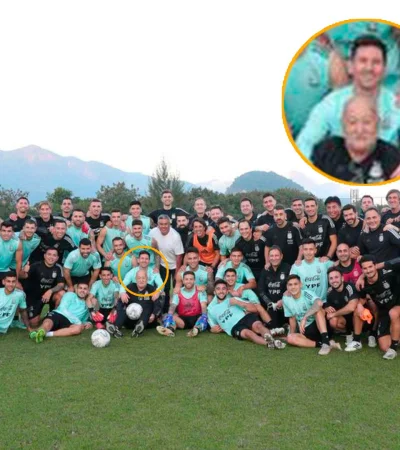 El recuerdo de Lionel Messi con Omar Souto.