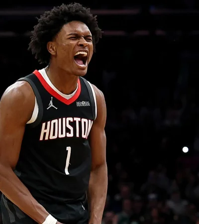 Amen Thompson, figura de los Rockets.