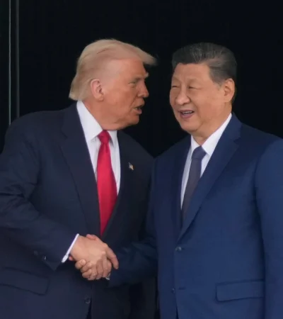 Mientras Xi aborda a Taiwán como "una parte importante del orden internacional de la posguerra", Trump ignora el tema.