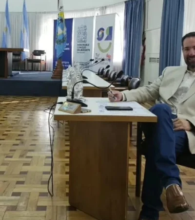 El concejal Martín Antolín fue duramente sancionado/ Fuente: Facebook/Martín Antolín