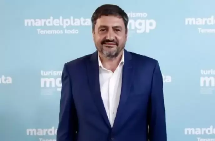 Bernardo Martín, presidente del Ente de Turismo y Cultura de Mar del Plata.