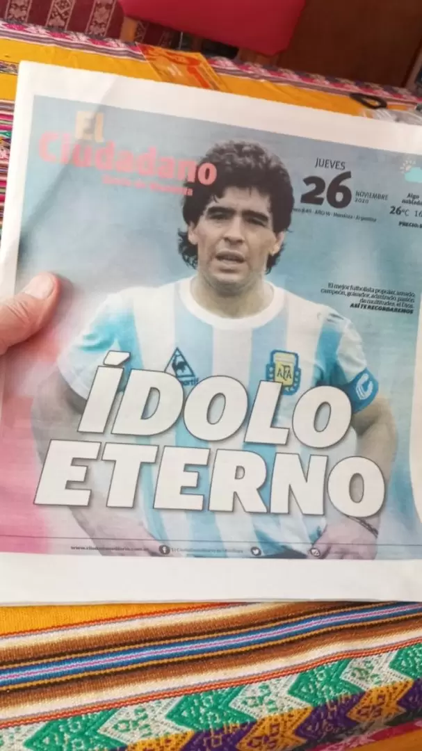 Edición de diario Ciudadano del 26 de noviembre de 2020