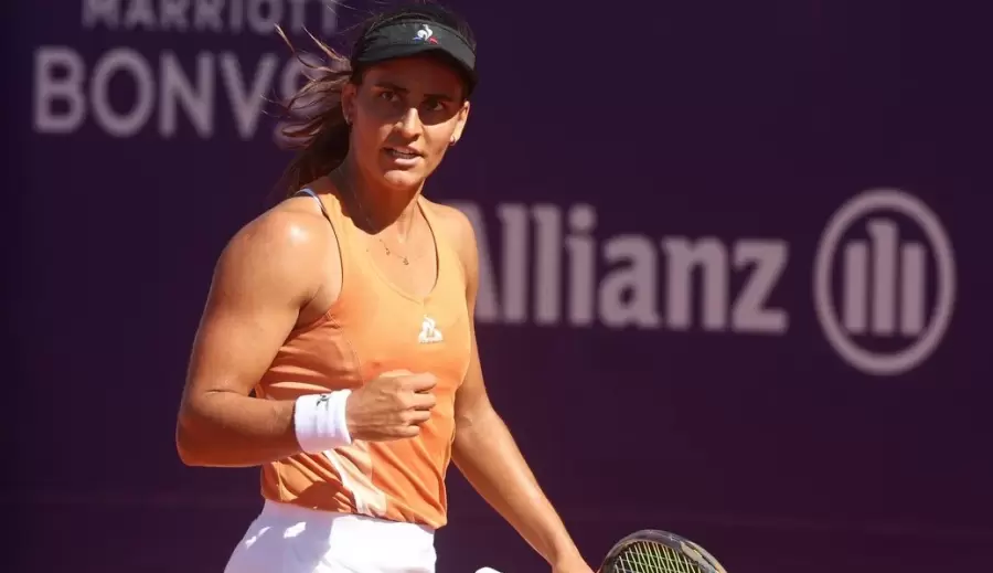 María Lourdes Carlé, una de las mejores tenistas de la actualidad