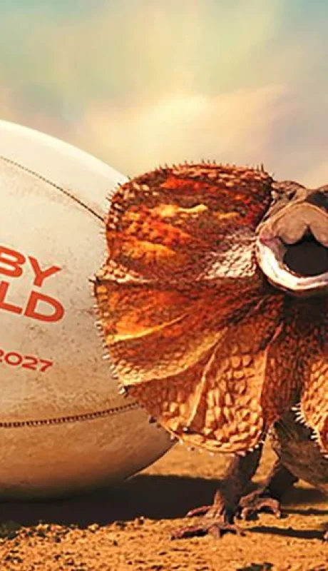 Estradas para el Mundial de Rugby 2027.