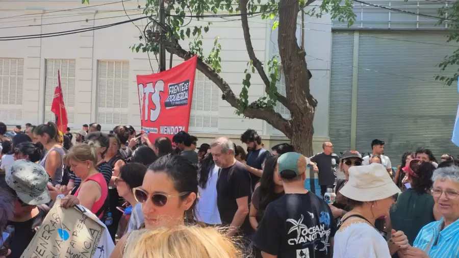 Marcha contra la minería en Mendoza/