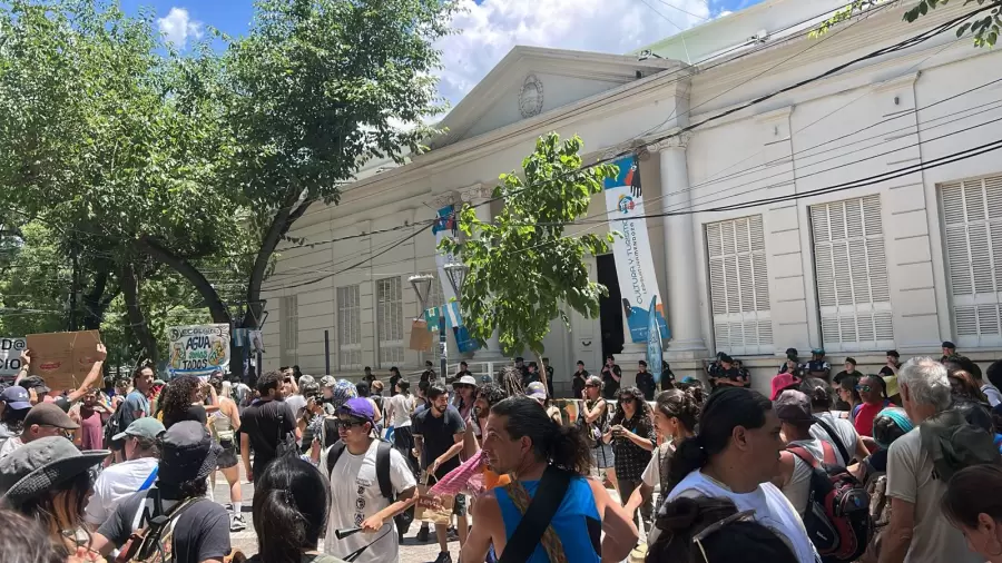 Marcha contra la minería en Mendoza/