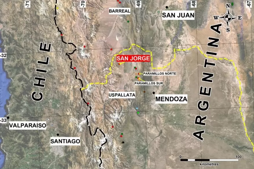 Proyecto minero San Jorge (Uspallata).