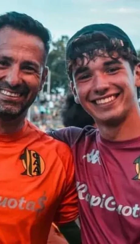 Padre e hijo. Los Carranza