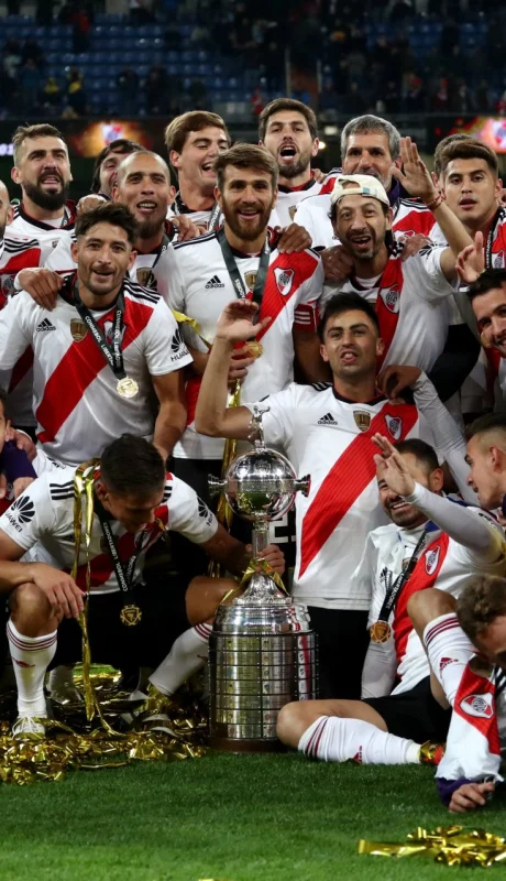 River campeón de la Copa Libertadores en Madrid.