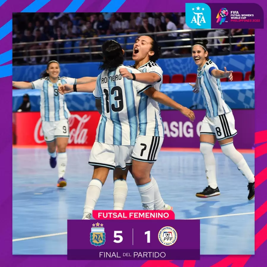 Mundial de Futsal femenino con presencia mendocina.