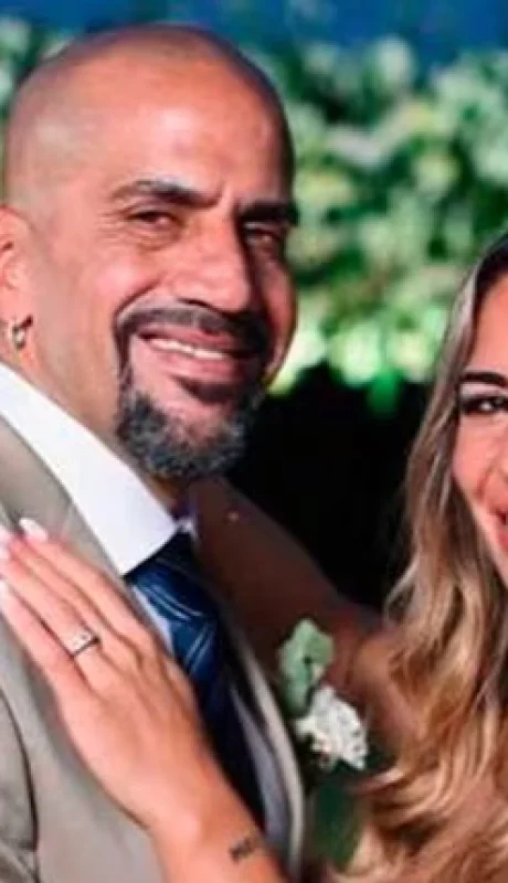 Juan Sebastián Verón junto con su esposa Valentina Martín/ Fuente: Instagram