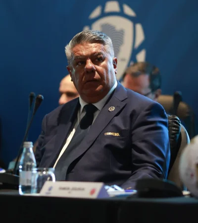 Claudio Tapia fue ratificado en su cargo en la Conmebol.