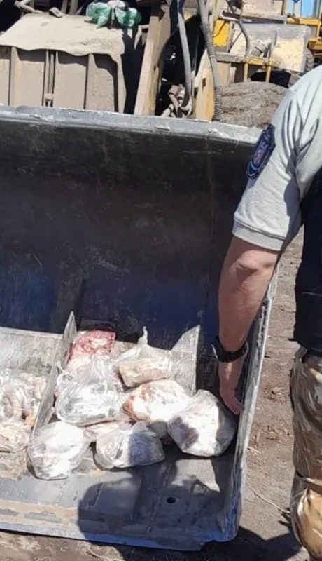 A la fecha se han superado las 12 toneladas de carne secuestrada en diferentes procedimientos realizados en toda la provincia de Mendoza.