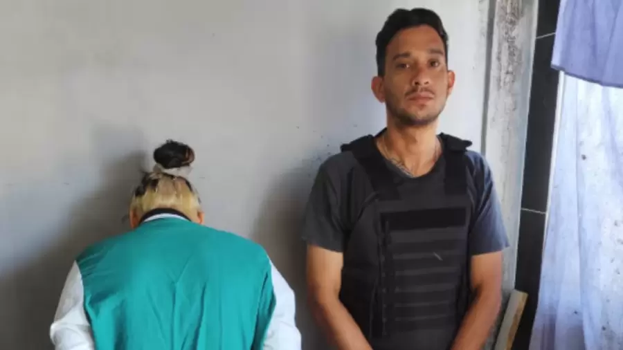 La adolescente detenida.