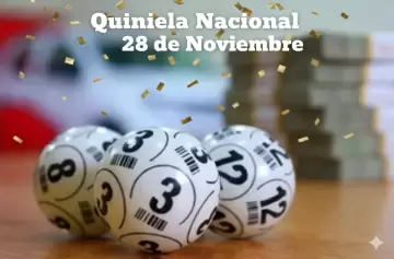 Quiniela Nacional (Ciudad): Todos los resultados de hoy, viernes 28 de noviembre de 2025