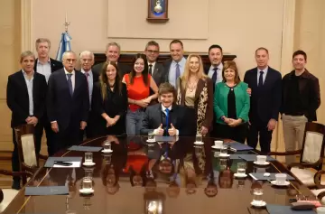 Reunión de Gabinete: Presentación de Presti y Monteoliva al equipo de gobierno
