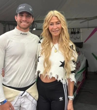 Cris Morena pasó el fin de semana en Mendoza junto a su nieto Valentín Yankelevich.