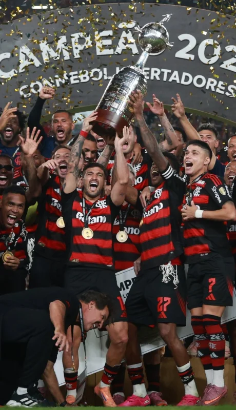 Flamengo se coronó campeón de la Copa Libertadores.