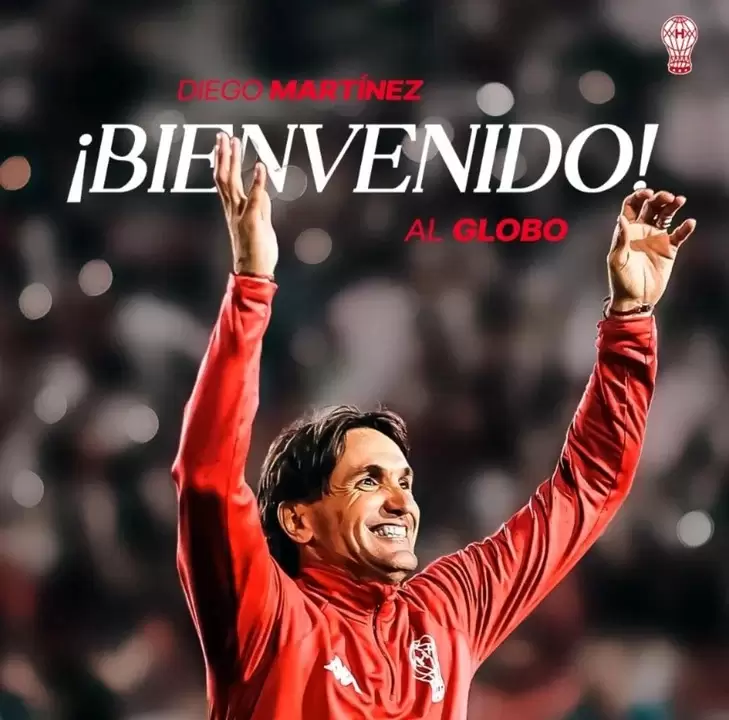 Diego Martínez, nuevo DT de Huracán