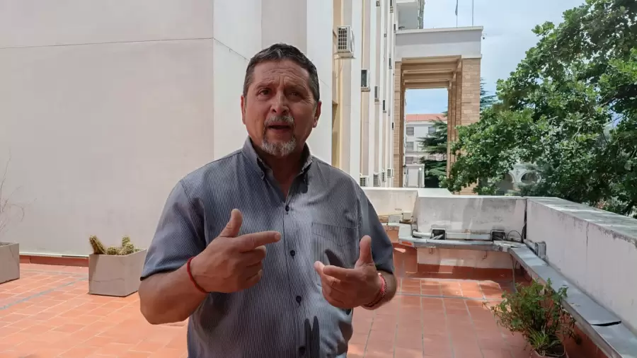 Subsecretario de Infraestructura Escolar, Carlos Daparo.