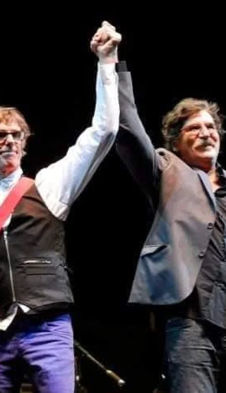 El Flaco y Charly en la noche mágica 2009