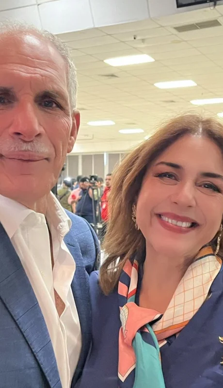 Fabiola Rosa y Nasry Asfura