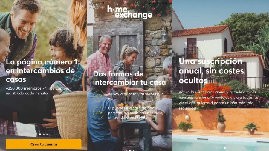 El sistema de 'GuestPoints' de la plataforma permite alojarse en hogares de todo el mundo sin necesidad de coincidir en fechas con el otro propietario