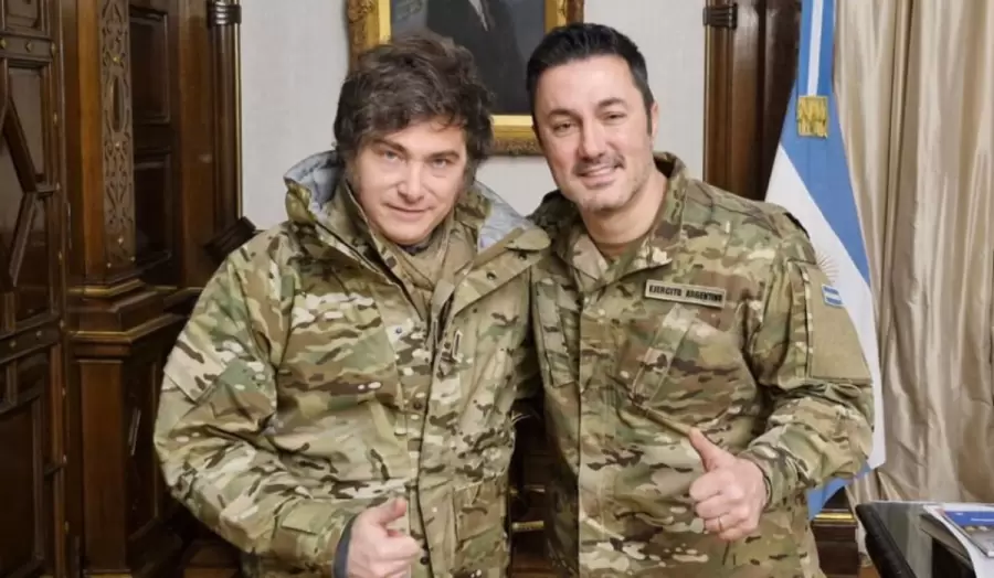 Javier Milei y Luis Petri