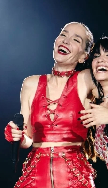 Lali y Natalia Oreiro en Montevideo