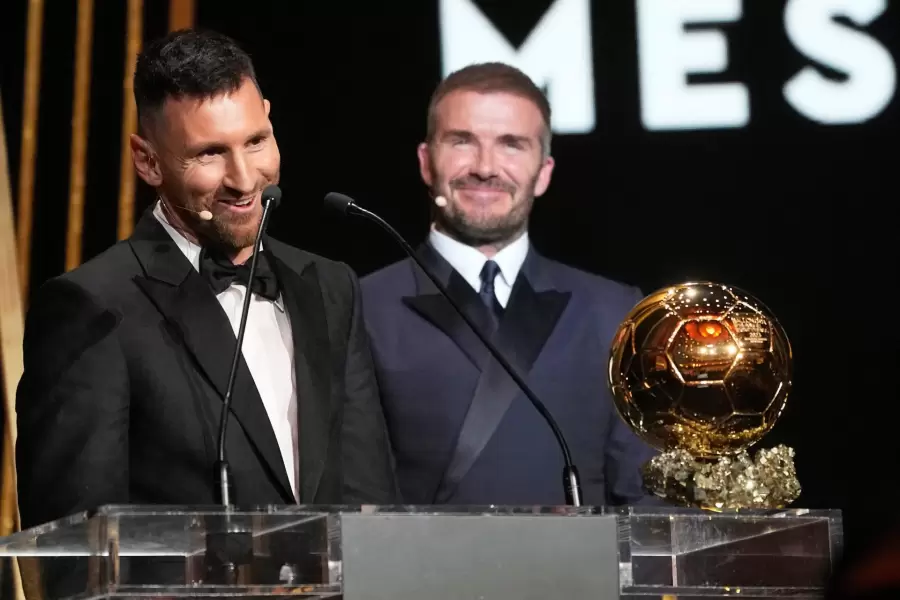 La estrecha relación entre David Beckham y Lionel Messi