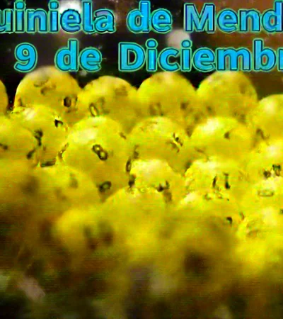 Quiniela de Mendozxa del 9 de diciembre